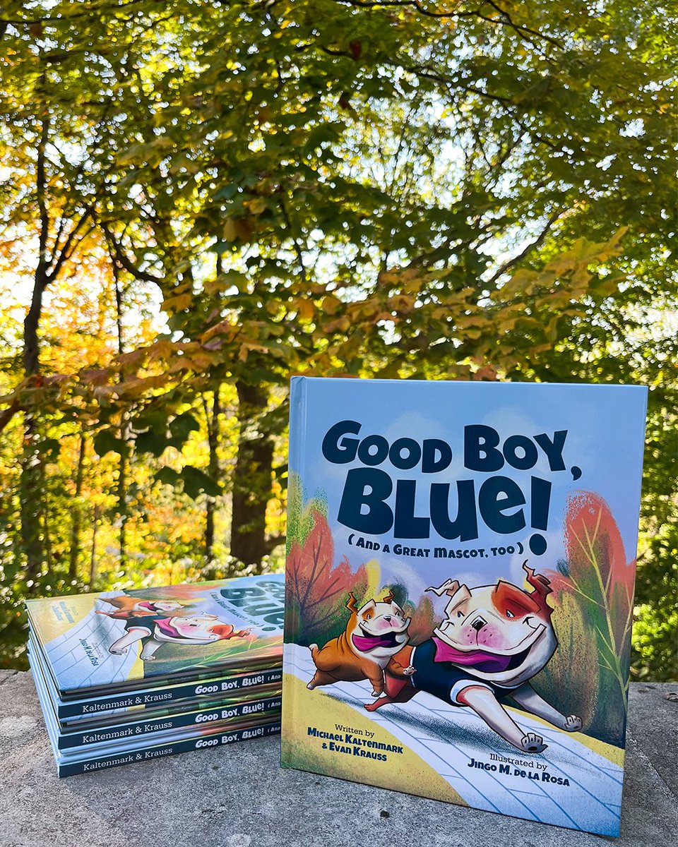 TheButlerBlue's tweet photo. Introducing Good Boy, Blue! (And a Great Mascot, Too)📗! A story about a little puppy with big paws to fill. Learning from the dawg who came before him on what it takes to be Butler’s next great mascot.😁🐶

On sale 10/29 at the Butler Bookstore, in store and online. https://t.co/cwqF3fwNlP