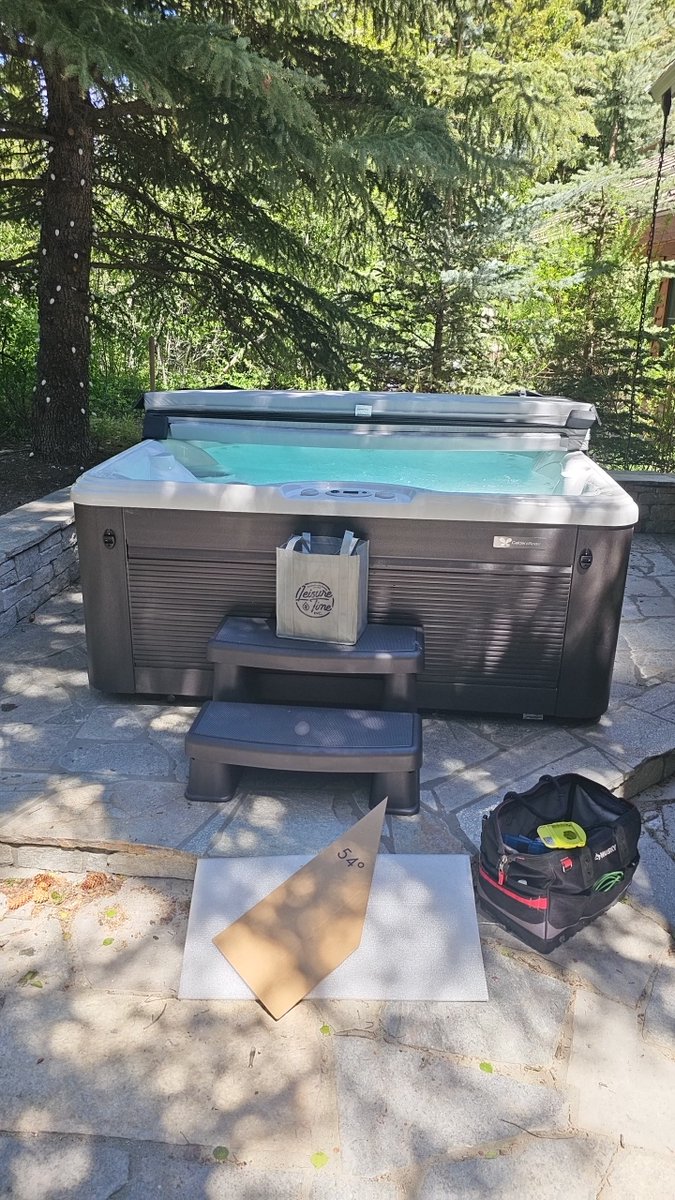 Leisure_Time_ID's tweet photo. Flagstone, big firs, and water at temperature. This corner of the yard just became the best one. π²
#caldera #calderaspas #hottub #hottubinstall #hottublife #spalife #newhottub #backyardoasis #deliveryday #idaho #idahofalls #boiseidaho #twinfallsidaho #eastidaho #idahohomes https://t.co/NPV8BNvXwD