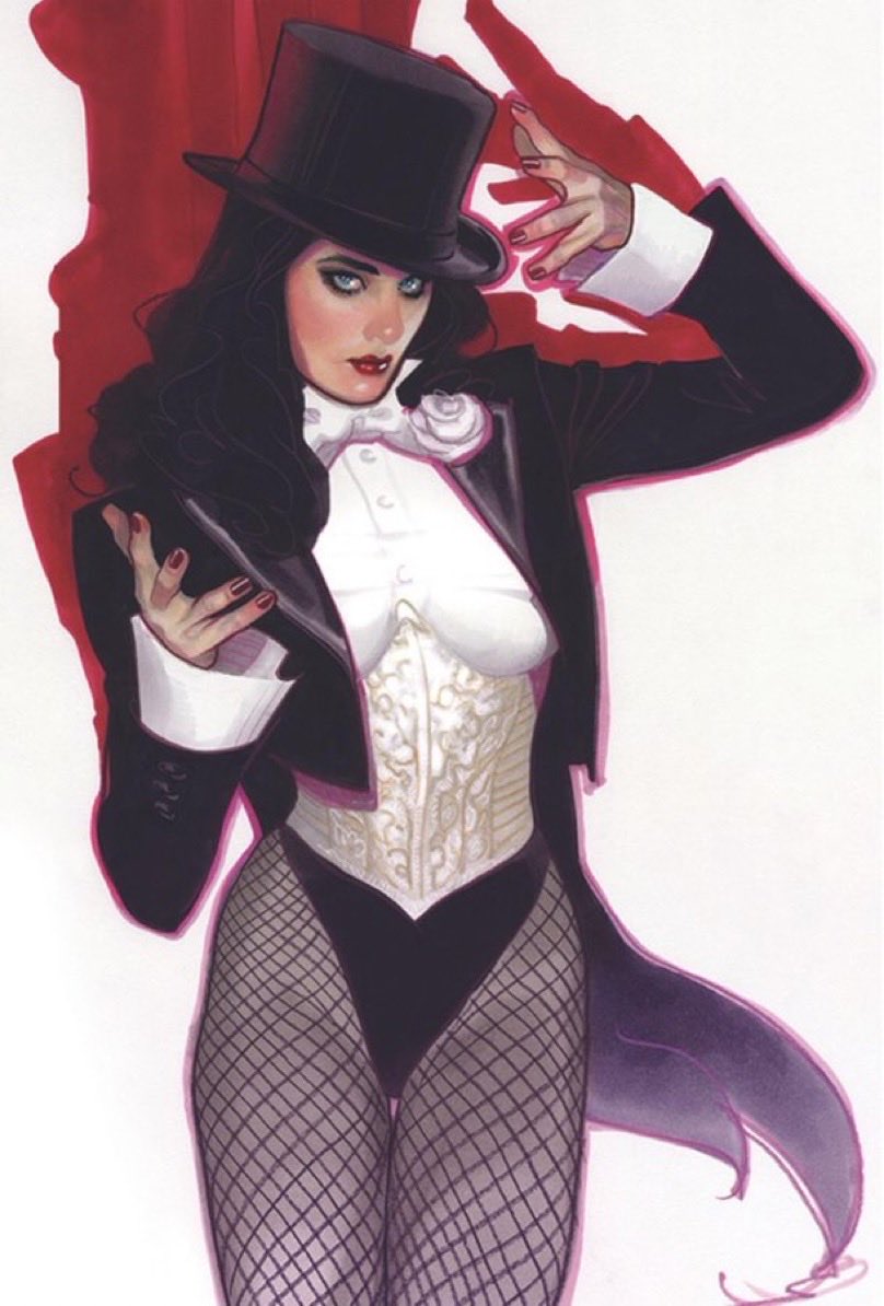 lemoncomicgirl's tweet photo. Adam Hughes Zatanna is so cunt and fab https://t.co/v78dbuLLCN
