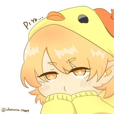 chamama_creat's tweet photo. #新しいプロフィール画像 https://t.co/kSCVdrjoLz