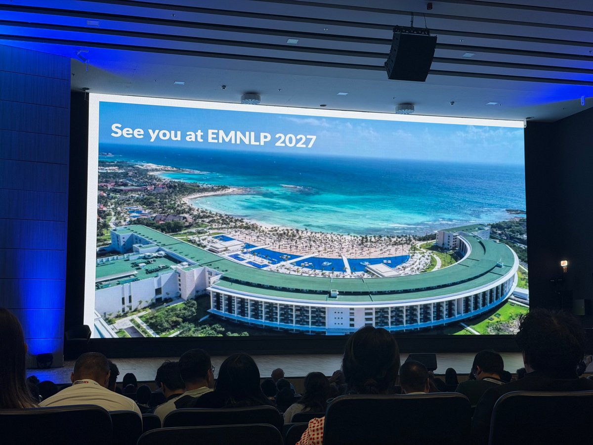 m2saxon's tweet photo. EMNLP 2027 in Cancun!

I CALLED IT https://t.co/dL8gSUZf4l