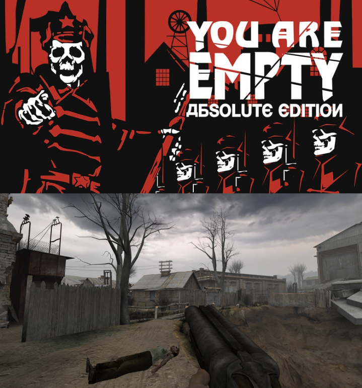 PolyDepression's tweet photo. YO HALLOWEEN GIVEAWAY #2❗️

The forgotten cult classic FPS You are Empty from @ZOOMPlatform just got a re-release so we're celebrating by away Steam keys. 

🩸Follow + Repost to win a Steam key

I'm picking 3 winners tomorrow. https://t.co/jw5HZjcjNy