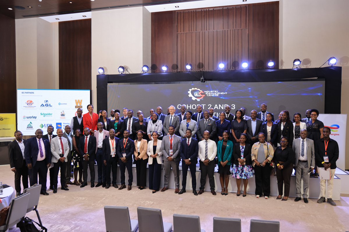 nampeeramariam's tweet photo. Congratulations to 617 SMEs graduating from @IECUganda  SME Capacity Enhancement Programme, bringing the total to 922 graduates since 2024.
Together with our partners, we are strengthening local capacity and creating lasting value for Uganda. #CreatingSharedValue #GrowingTogether https://t.co/p3PP2LYccR