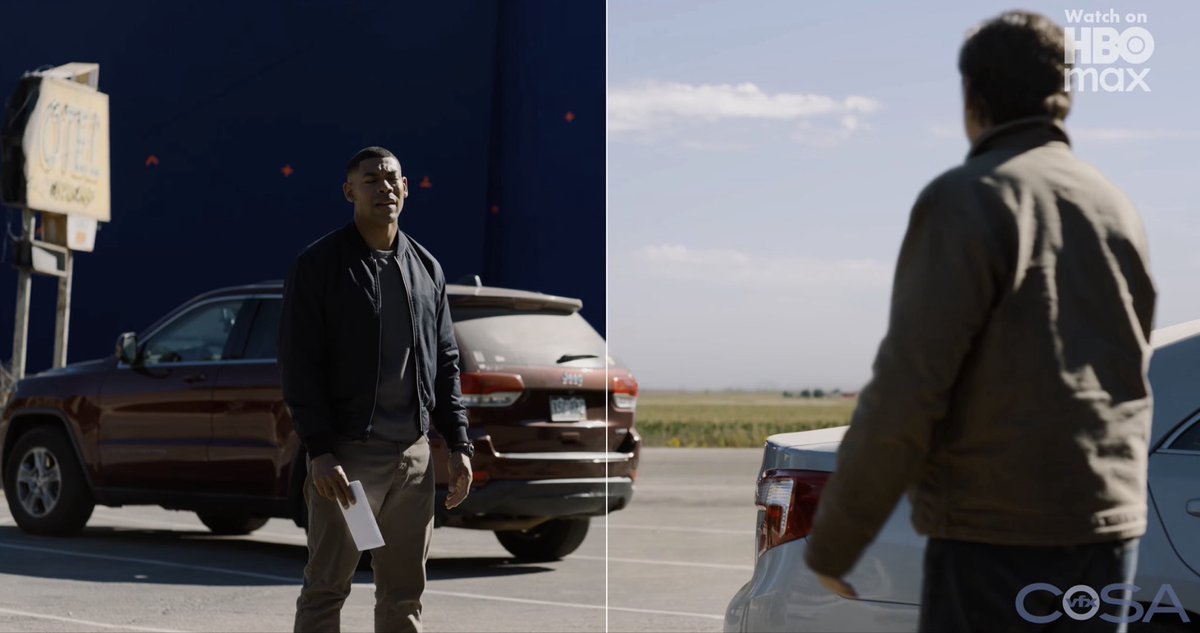 MinuteNerdNews's tweet photo. So nearly every scene in Lanterns background had blue screen or was artificially altered to make it appear like rural Nebraska. https://t.co/mB50CrgcT9