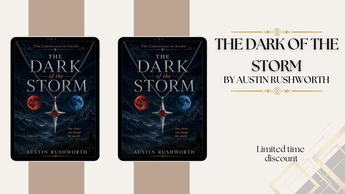 Pixelscroll's tweet photo. The old order is falling, and the Empire of Sandoria tightens its grip. Enter Sileen in The Dark Of The Storm by Austin Rushworth. https://t.co/YMDbmRcdhc #Fantasy #EpicFantasy https://t.co/BKkbD5Odwc