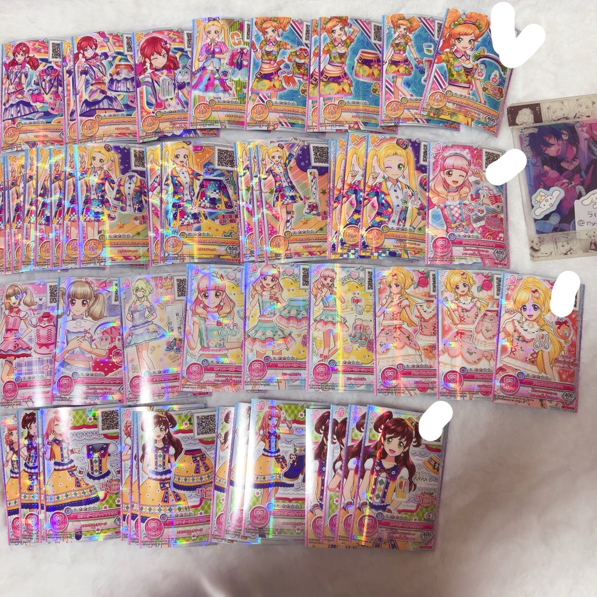 nyannyano87's tweet photo. アイカツオンパレード フレンズ 交換 譲渡

譲💘画像1-4

求💘画像5 or希望額 https://t.co/6tODzoXeup