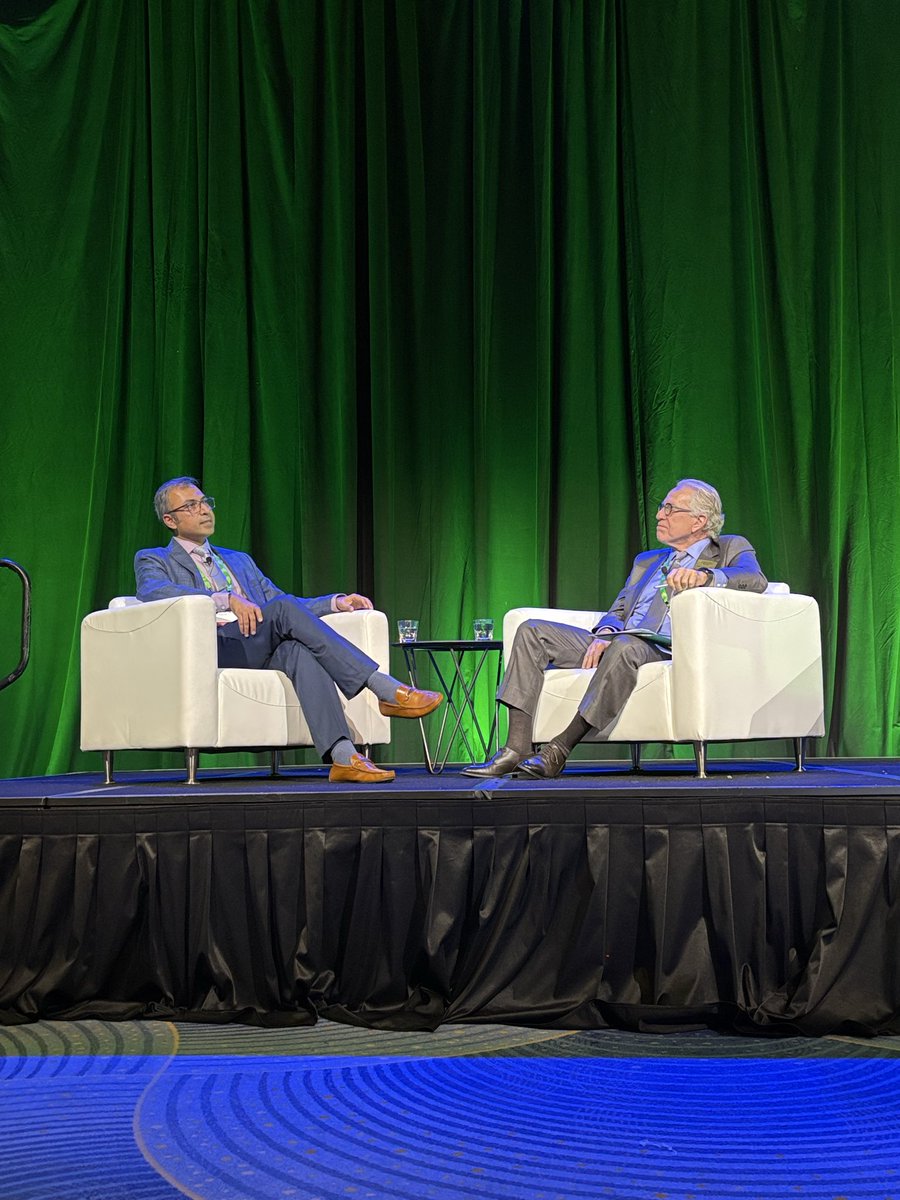 AACAP's tweet photo. How do we manage complexity in the delivery of high-quality clinical care for our young patients? AACAP President Dr. Walkup interviews @awaisaftab at #AACAP26 https://t.co/NXE61FU6Aq