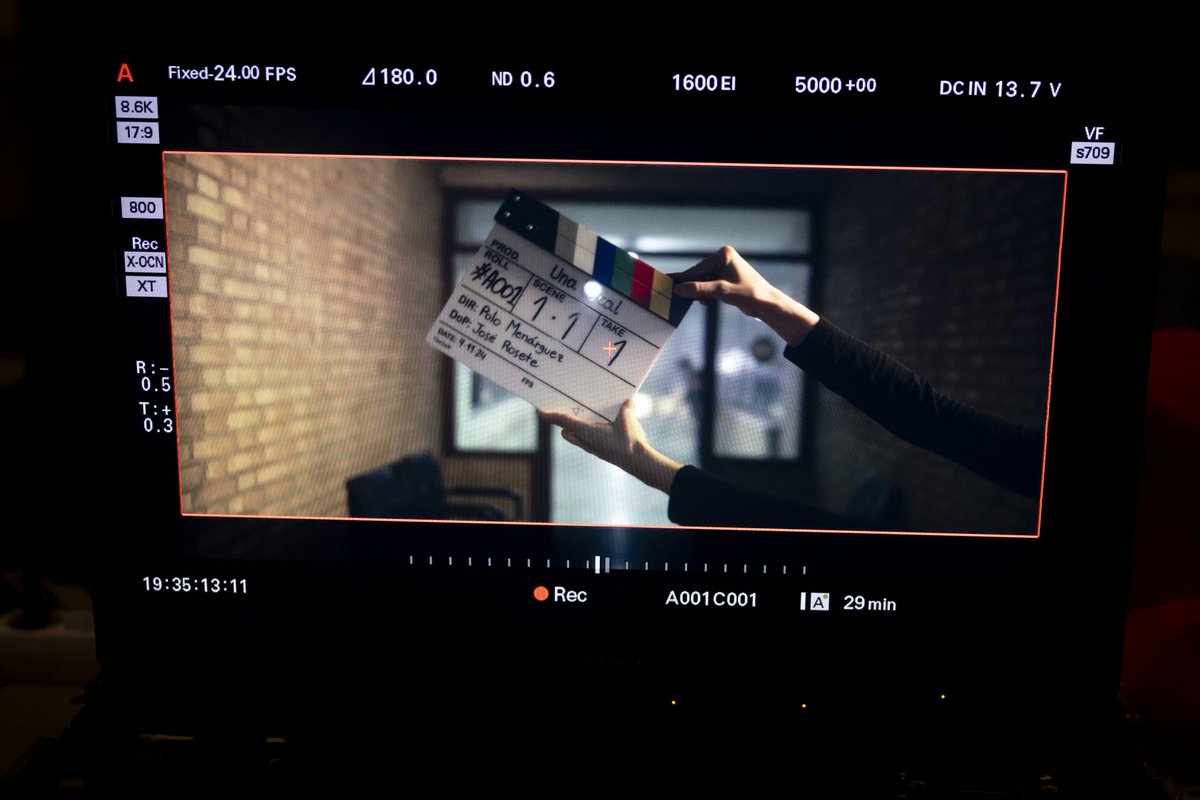 DAMAUTOR's tweet photo. ¡Buenísimas noticias!
‘Una vocal’, de Polo Menárguez, ganador de #DAMACortos 2024, ha sido preseleccionado para los @PremiosGoya 2027.
¡Enhorabuena a todo el equipo! 👏👏

Producción de @malvalanda.
Con la colaboración de Welab, Telson y Luciérnaga Color Grading. https://t.co/tlEHyhsQ4o