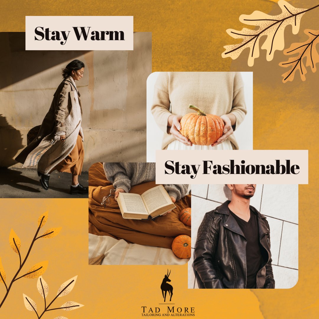 more_tad's tweet photo. Cozy season is here. ๐๐งฃ
Stay warm, stay comfortable, and stay stylish โ your favorite sweaters, coats, and blankets deserve to fit just right. ๐งตโ๏ธ๐
#TadMoreTailoring #OakbrookTerraceIL #RockfordIL #FallVibes #CozySeason #FallReady #SeasonalRefresh #HomeSweetHome https://t.co/2fl7f0AW6p