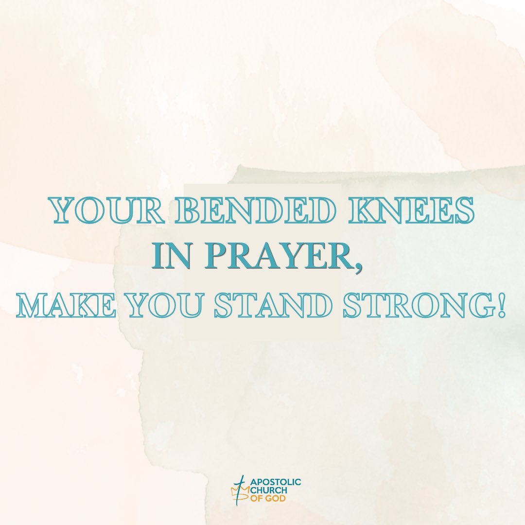 ACOGChicago's tweet photo. It’s Word of Encouragement Wednesday and here’s your reminder:
Your Bended Knees In Prayer, Make You Stand Strong!

Whatever you’re facing today, know that God hears and honors your faith.

#EncouragementWednesday #FaithMovesMountains #PrayerWorks #acoginspires https://t.co/Qr7luC5APh