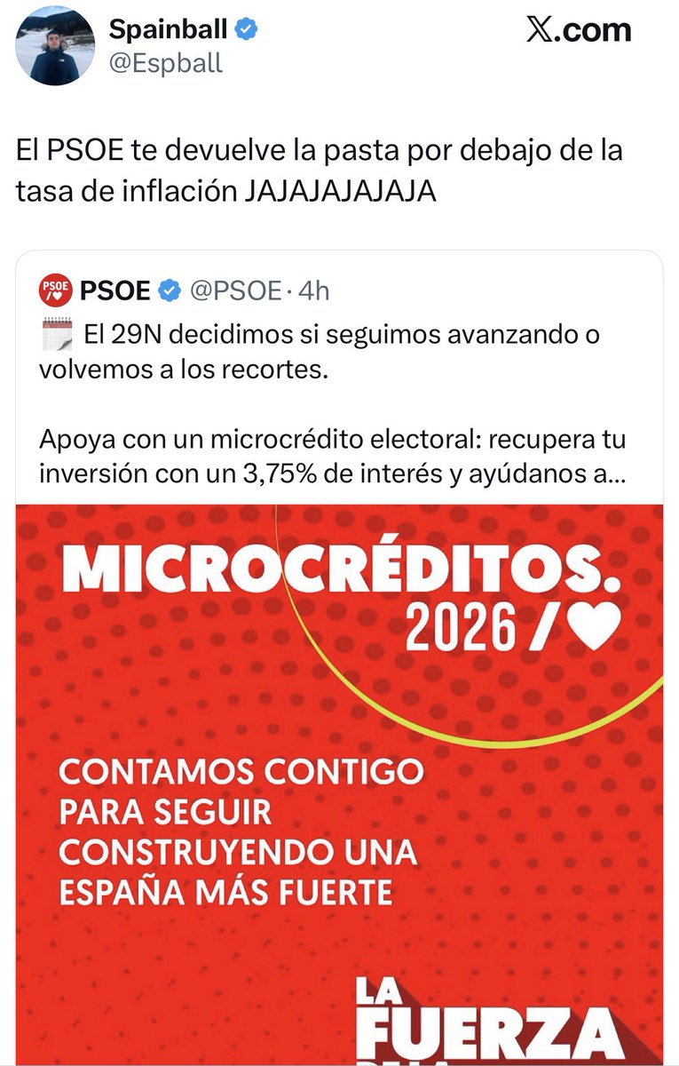 mejoreszasca's tweet photo. ZASCA!!!!!!!!!!!! de @Espball a @PSOE https://t.co/rZYLGUN78S