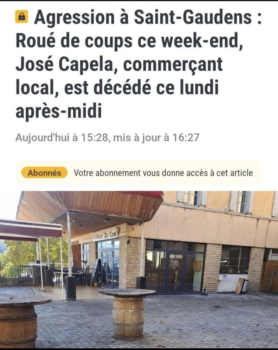 HChalvignac's tweet photo. J’espère que Macron présentera ses condoléances à la famille. 🙏 https://t.co/yrRAApe6Te