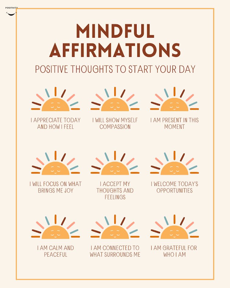 PositivitySaid's tweet photo. Start your morning with a little sunshine.

Before the day picks up speed, read these slowly and let them settle in. Be gentle with yourself, notice what brings you joy, and welcome whatever the day brings. https://t.co/JYEhttzd2M