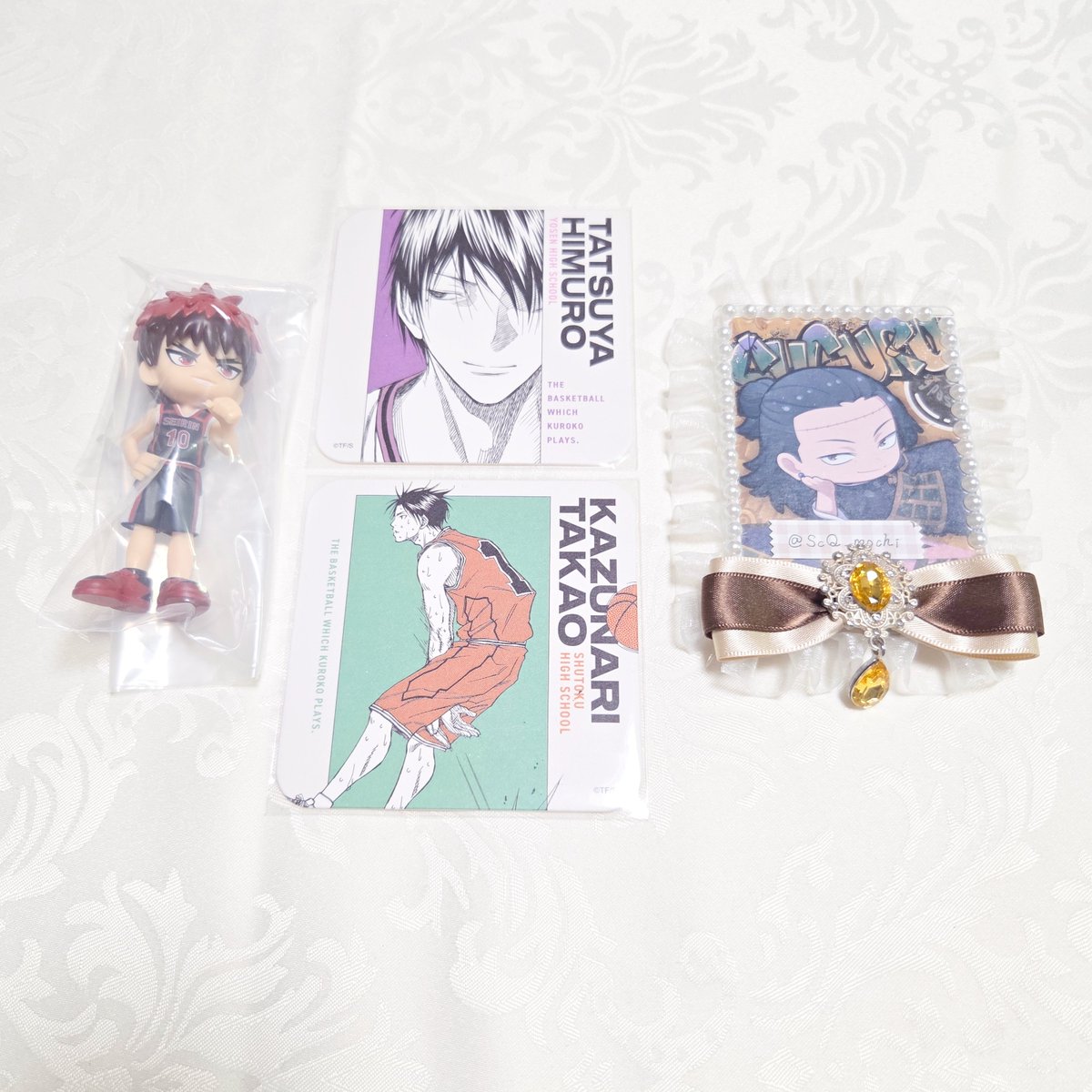 ScQ_mochi's tweet photo. 交換 黒子のバスケ palverse フィギュア アートコースター

譲 ⋈ 火神 氷室 高尾

求 ⋈ 同異種 緑間 紫原

・郵送or名古屋手渡し
・予約品との交換◎
・缶バッジ,アクキーは求めておりません https://t.co/z6e8g51hyO