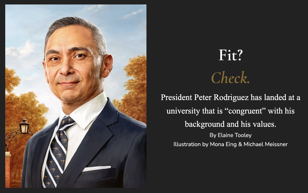 WakeForest's tweet photo. As we prepare for President Peter Rodriguez’s inauguration, get to know the people and experiences that shaped his path to Wake Forest.

In this Wake Forest Magazine profile, he shares how his parents and mentors influenced his approach to education and leadership.

Read the story: https://t.co/RbFFFKejRc