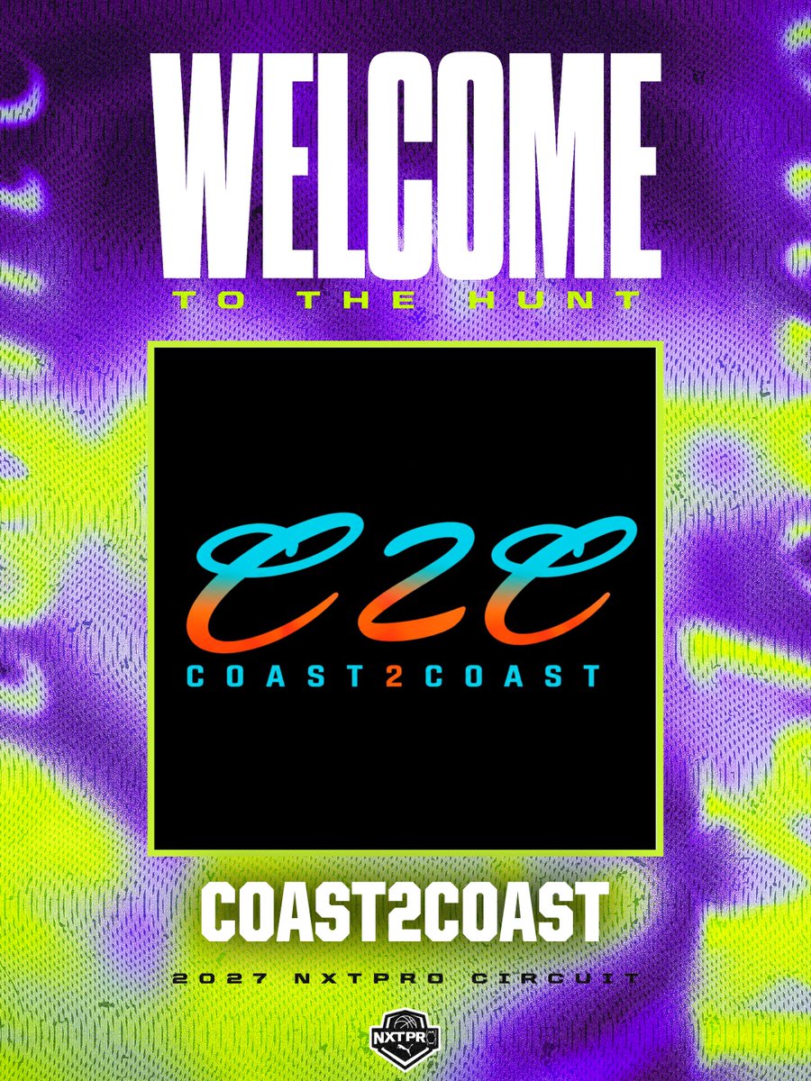 NxtProHoops's tweet photo. We would like to officially welcome Coast2Coast to the 2027 NXTPRO circuit🔥🔥🔥 https://t.co/8uSLpRwSqt