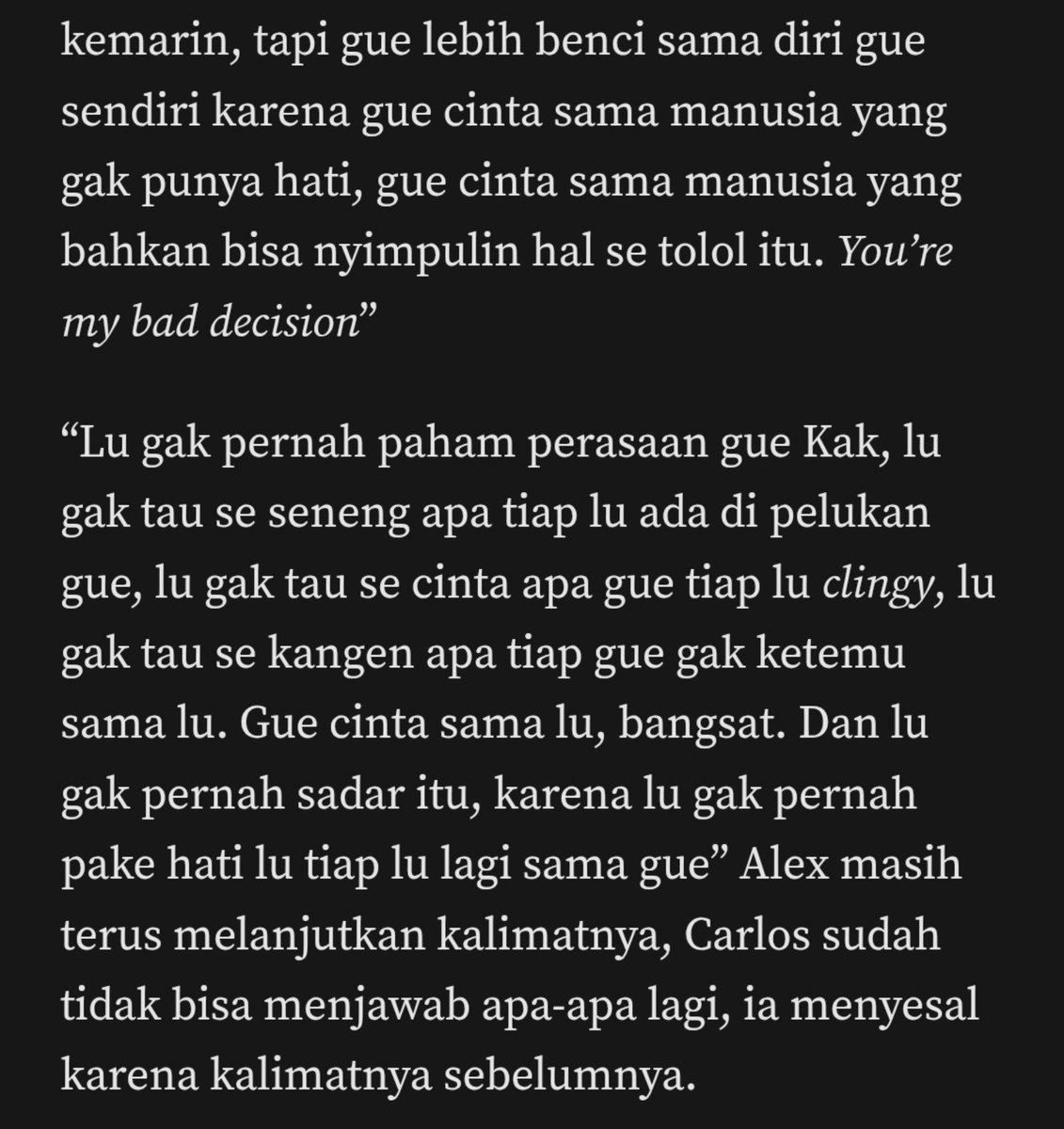 ciiaabrut's tweet photo. asliii macam dihantam batako dada gue https://t.co/I08JNRbpE8