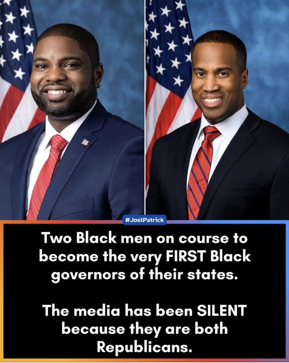 hrkbenowen's tweet photo. The two black men are Byron Donalds and John James. https://t.co/LPCLTTz4IN