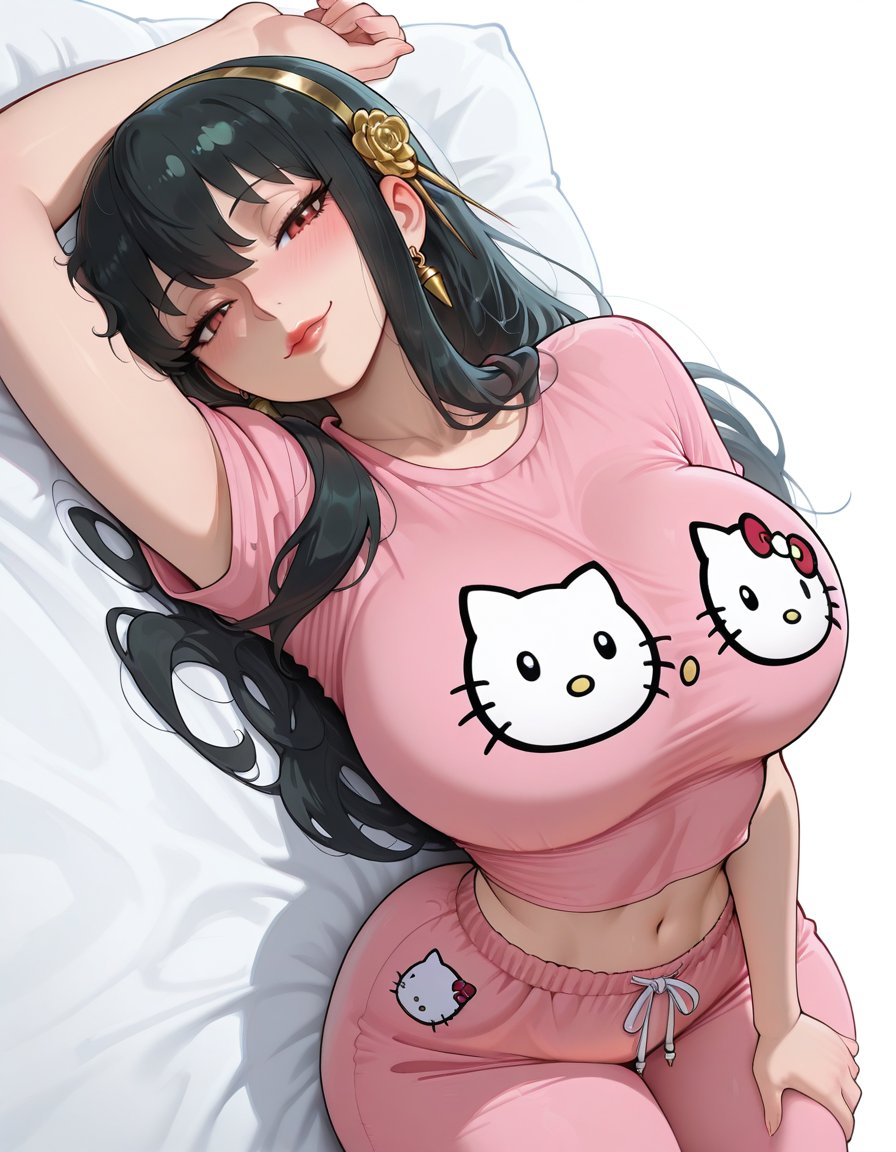 Makima_workshop's tweet photo. Yor Forger Hello Kitty style 🩷 https://t.co/pKvuWWdiRV