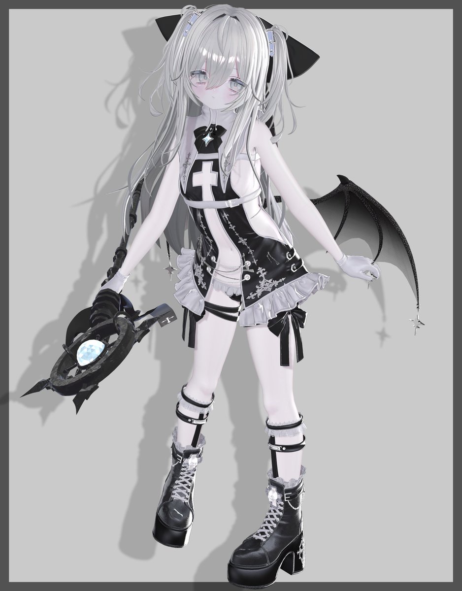 kote_kagi's tweet photo. #Urara_3D https://t.co/ArqCN8xZQT