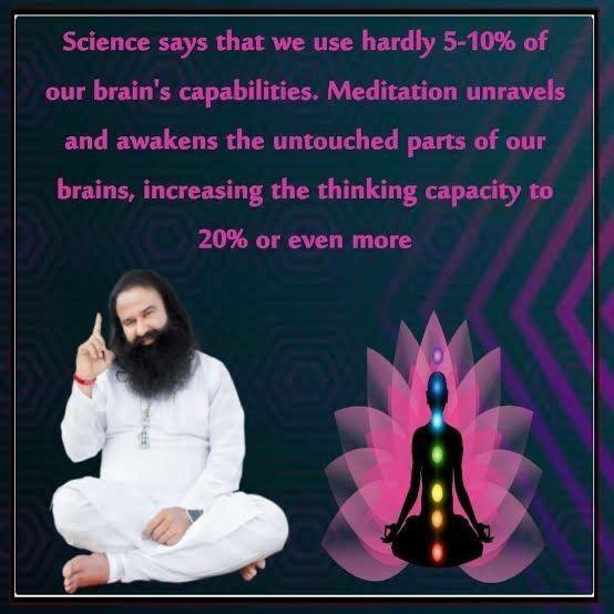 VeenaKhurana202's tweet photo. Challenge your mind daily by solving puzzles, asking questions, and exploring new ideas. Saint Dr. Gurmeet Ram Rahim Singh Ji Insan inspires independent thinking. #MindPower #BrainPower #SaintDrMSG https://t.co/2CRDKcujZh