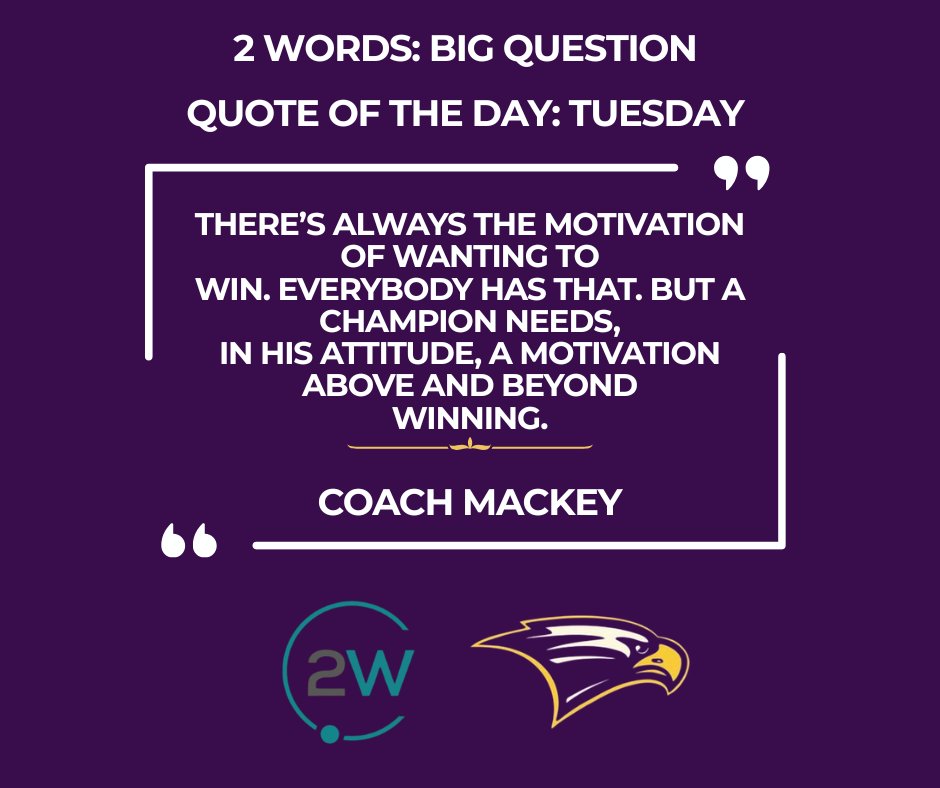 Richardson1FB's tweet photo. 2Words Quote of the Day #EaglesLevelUp https://t.co/Mxw7AchVD5