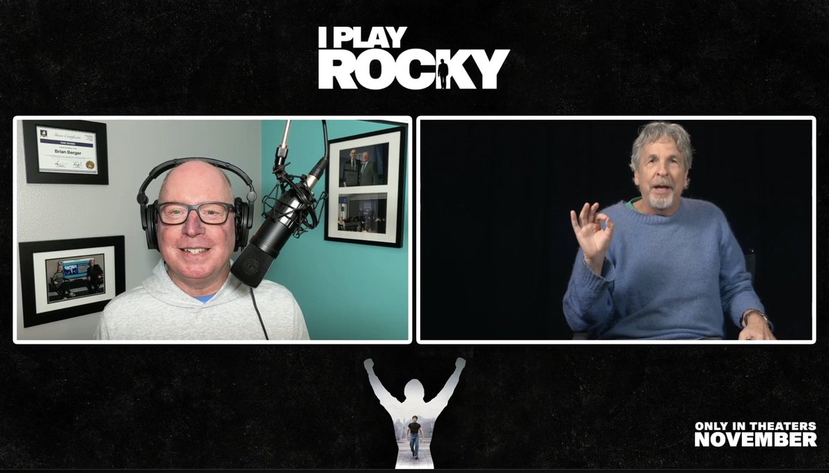 SBRadio's tweet photo. COMING SOON to @SBRadio: A conversation with legendary Director/Producer Peter Farrelly. Farrelly's new movie @iplayrockymovie hits theaters on November 20.

Farrelly's movies also include "Dumb and Dumber" and "Something About Mary".

Fascinating discussion about movie making. https://t.co/C457Xn76W6