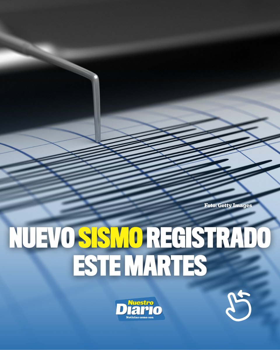 ⚠️ NUEVO SISMO REGISTRADO ESTE MARTES ⚠️ El INSIVUMEH informó sobre un sismo de magnitud 4.0, con epicentro en el océano Pacífico. El movimiento fue registra…