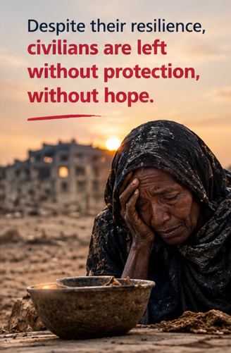 faraashaa44's tweet photo. Behind every displaced Sudanese family lies a story of loss and survival. Homes destroyed, loved ones lost, and futures uncertain. How much more must civilians endure before their suffering becomes a priority? #SudanHumanitarianCrisis #StopTheWar https://t.co/sWl8oeWJLT