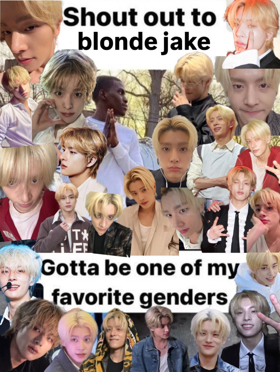 heej4kes's tweet photo. 3 years were worth the wait, blonde jake i’d die for u https://t.co/nM89f1pgHk