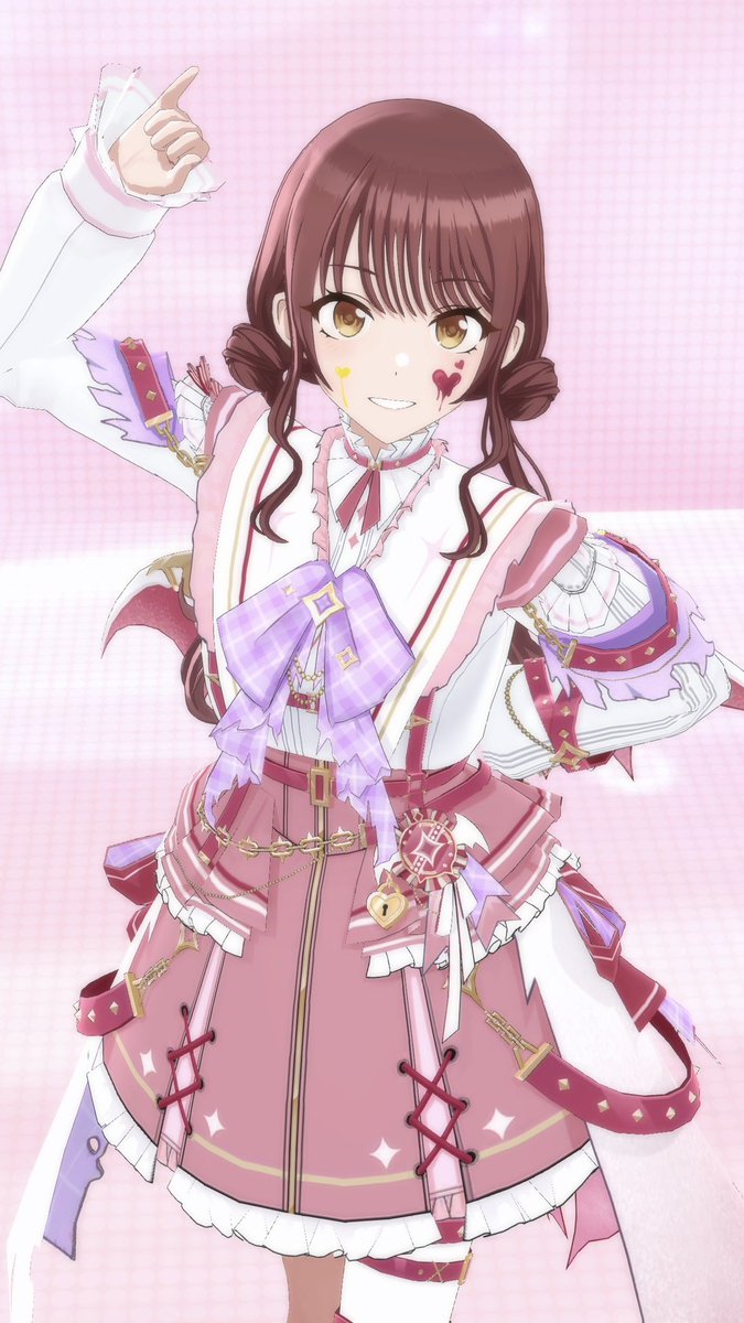 amanalover's tweet photo. ピンク悪魔なーちゃんかわいすぎる💕😈 
#大崎甘奈 #シャニソン https://t.co/JGAhHUwkNG