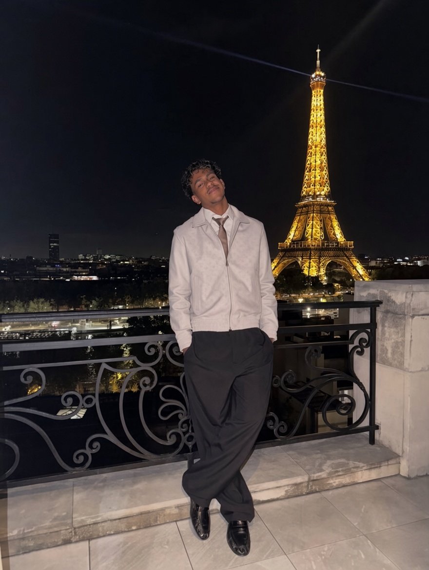 futaspor's tweet photo. Lamine Yamal, Ballon d’Or sonrası iznini Paris’te kız arkadaşıyla geçiriyor. Genç oyuncunun kendisini tamamen yeni sezona adadığı ve hedefinin Ballon d’Or ile Şampiyonlar Ligi olduğu öğrenildi. https://t.co/coZfeM6PCW