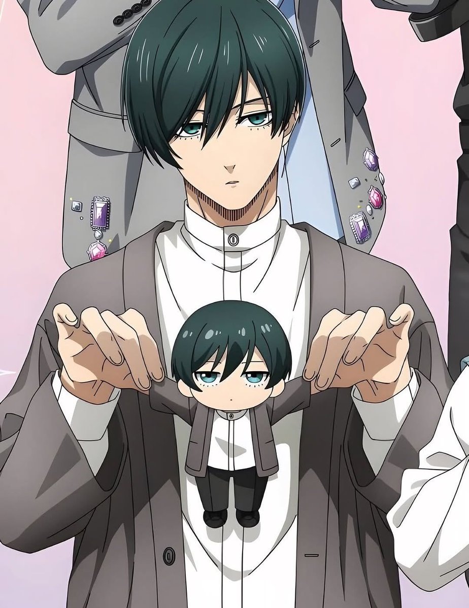 seishirobear's tweet photo. rinchan holds his nui like he wants to show it off but is pretending to be nonchalant 😭 https://t.co/5btfeQeQHp