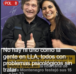 DevoxPeron's tweet photo. Esto se llama: retraso madurativo 

Nos gobierna gente rota y/o retrasada que nunca tuvo infancia normal y no saben lo qué es hacer una fiesta con amigos y familiares, la casta más down del planeta https://t.co/HEGzIqoIvy