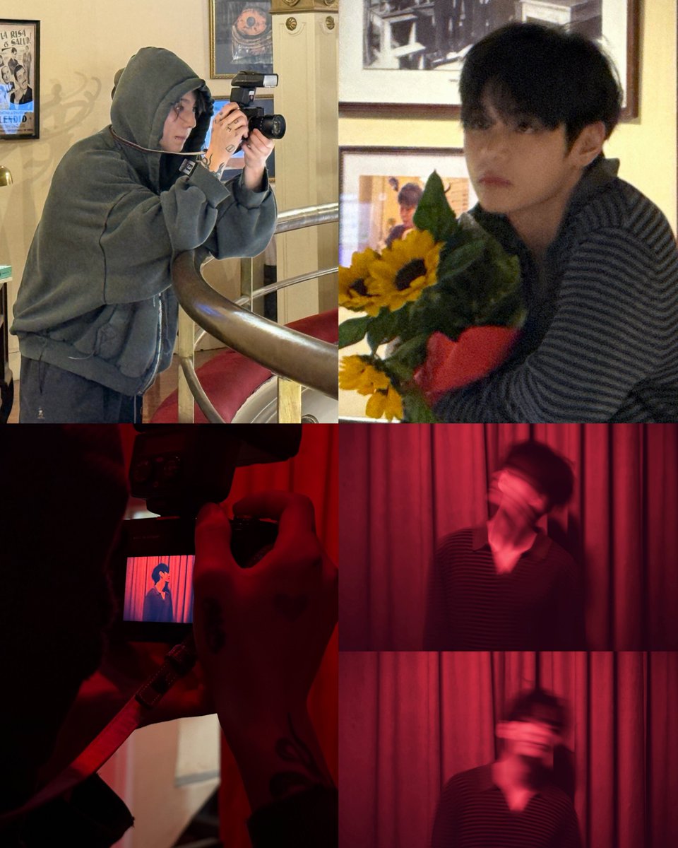 _sgminseven's tweet photo. photographer             his cherished
     Jeon                                model V https://t.co/6hGQn1X3JC