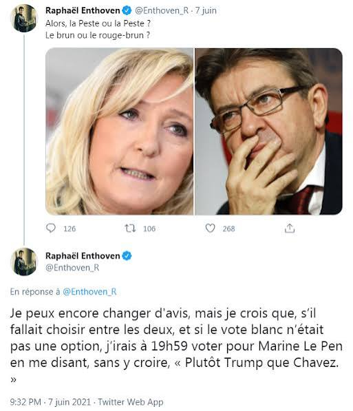 Sam9451Sam's tweet photo. @Enthoven_R @JLMelenchon @MLP_officiel https://t.co/sp3EEYiskl