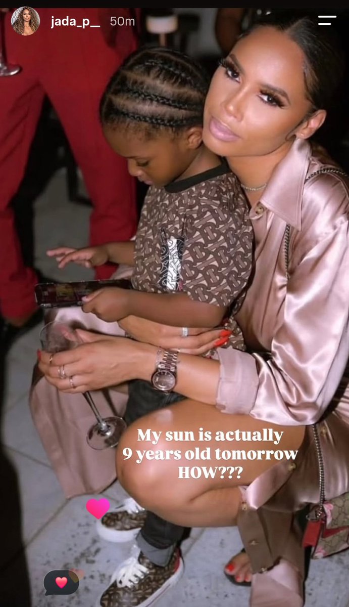 Elozino__'s tweet photo. “My son turns 9 tomorrow” 

— Jada P via IG https://t.co/7mHQgIHliO