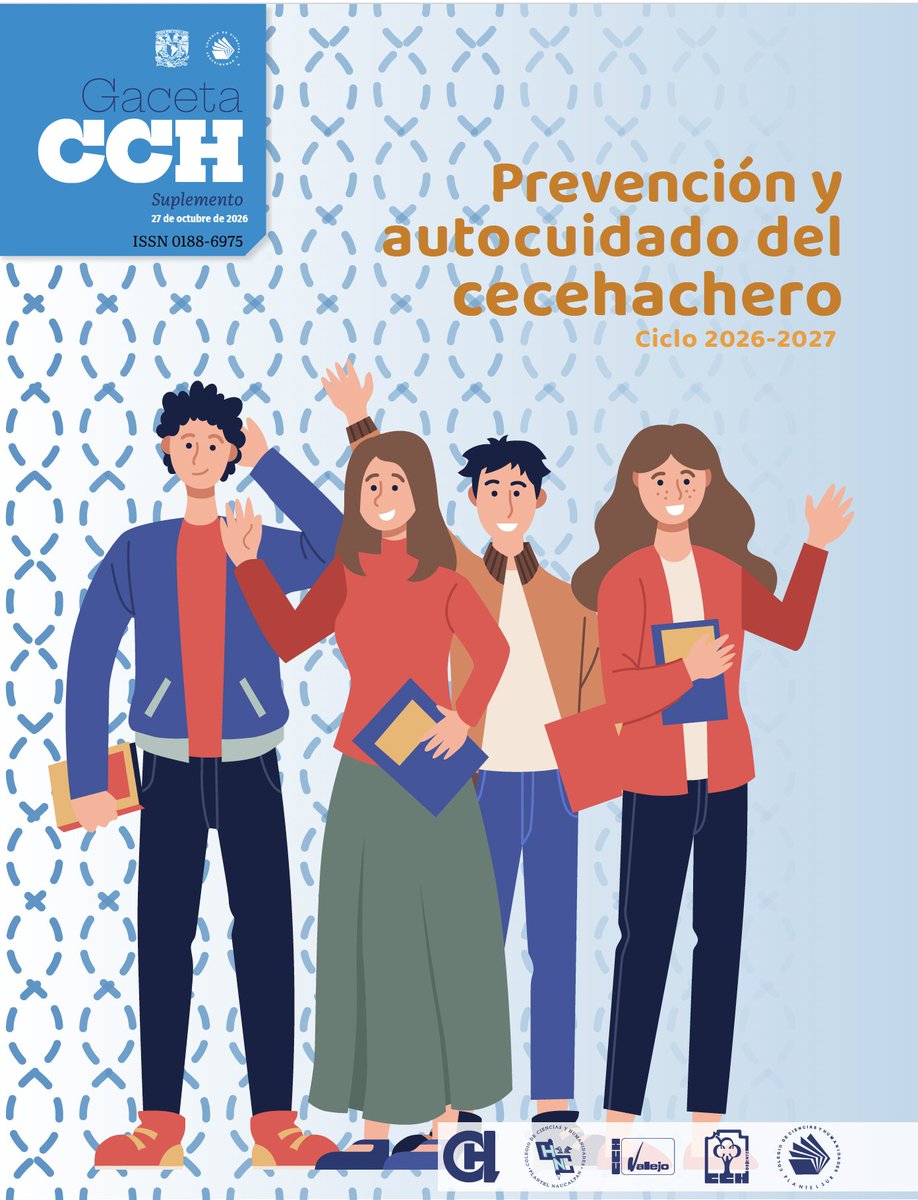 CCHUNAM's tweet photo. #CuidémonosTodos | La prevención colectiva es una tarea que nos involucra a tod@s los que pertenecemos a la comunidad Cecehachera. 🫂🫰🏼🥰

Descarga el 𝑺𝒖𝒑𝒍𝒆𝒎𝒆𝒏𝒕𝒐 𝑷𝒓𝒆𝒗𝒆𝒏𝒄𝒊𝒐́𝒏 𝒚 𝒂𝒖𝒕𝒐𝒄𝒖𝒊𝒅𝒂𝒅𝒐 𝒅𝒆𝒍 𝒄𝒆𝒄𝒆𝒉𝒂𝒄𝒉𝒆𝒓𝒐 ⬇️⬇️

https://t.co/rnprd7St1D https://t.co/z5xPnSK3Vj