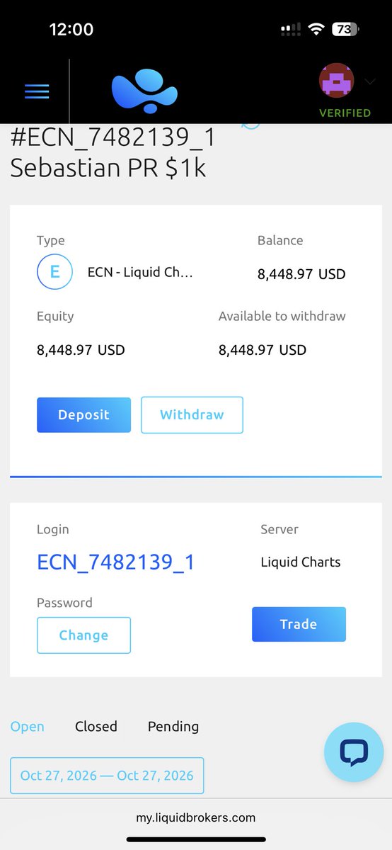 GarconTMP's tweet photo. 😭 CRAZY ASS DAY TRADING GOLD, GOTTA GIVE YALL A GLIMPSE OF THOS SHIT!!! 

IT’S ONLY TUESDAY AND THAT GOLD MOVE MADE THE SERVER OVER $7,400+ PROFIT 🔥🔥🔥

AND Y’ALL KNOW WE DOING EARLY WITHDRAWALS! WE TAKE THAT SHIT SAME DAY!!!!! https://t.co/FyqBf2vit6