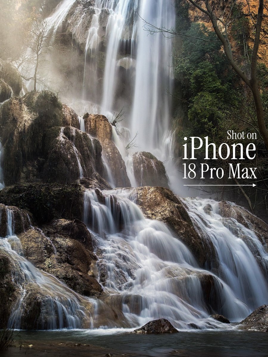 zanyama_'s tweet photo. ถ่ายน้ำตกด้วย iPhone 18 Pro Max 

พอมี Pro Control ละมันเหลิงอะ ปรับ Shutter Speed ลากรัวๆ แต่ทุกคนที่ลองจะรู้ว่า เปิด Shutter นานๆ กลางแจ้งแสงจะจ้าเกิน เลยต้องมี ND ช่วย 

ภาพชุดนี้ถ่าย Heif มาล้วนๆ แต่มีแต่งเพิ่มใน Lr ครับ ลิงก์ปักตะกร้าในคอมเมนต์

#ShotoniPhone https://t.co/hVRABVLIEC