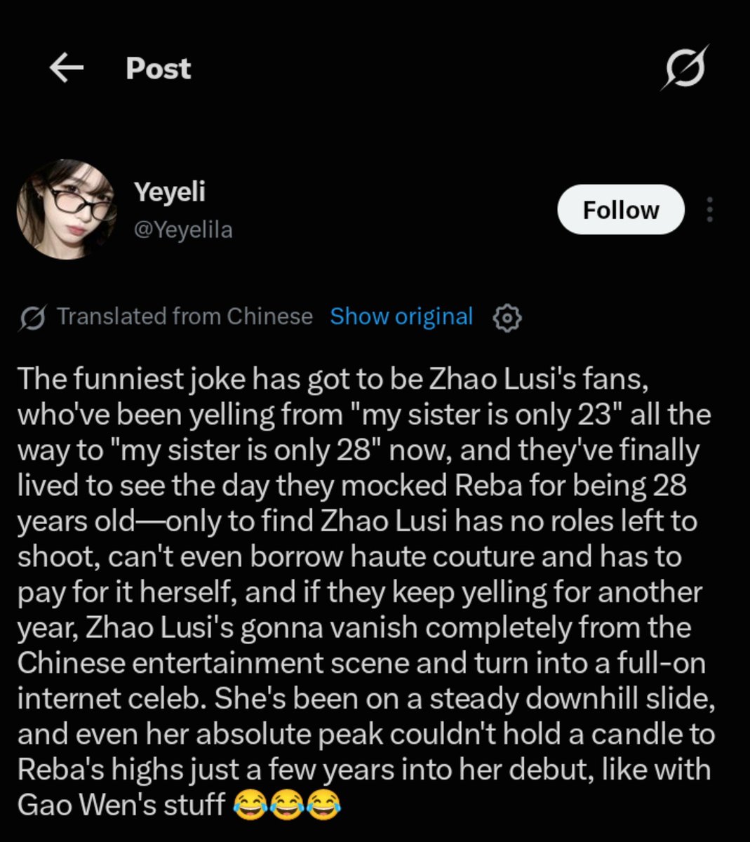MiniPototato's tweet photo. Ur age-shaming 
or 
Ppl accusing ur 🍵 of faking depression because she became extremely negative and homophobic, openly abusing other celebs on livestreams,and hosted a now banned VS just a month after being released from a sickbed,undermining the struggles of real depressed ppl https://t.co/bjWKPFMwUP