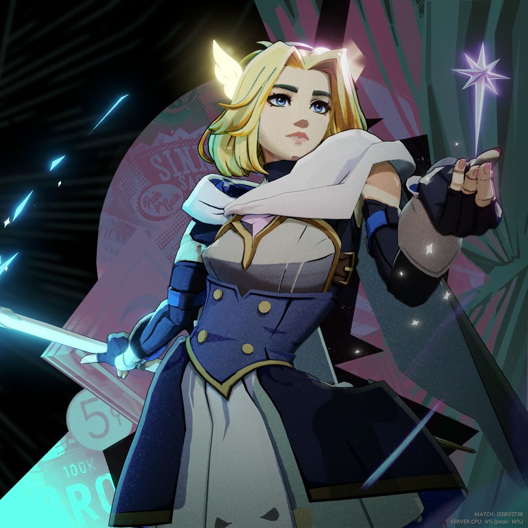 skindeadlock's tweet photo. Celeste as Lux is now available! #deadlock https://t.co/LdqpHLCQWM