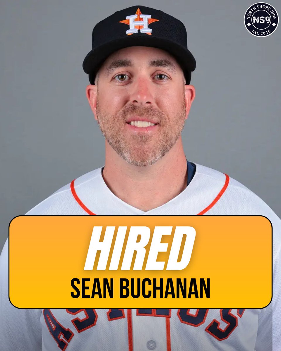 NorthShoreNine's tweet photo. The Pirates are adding another pitching voice to the organization.

Pittsburgh is hiring Sean Buchanan away from the Astros, where he served as Triple-A pitching coach. His exact role with the Pirates is still being determined, but Buchanan will reunite with longtime Astros pitching coach Bill Murphy in Pittsburgh.