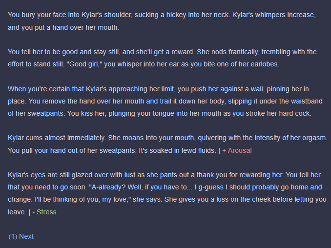 missmusharna's tweet photo. kylar not lasting long is so Hot. https://t.co/SXVoDkOJwe