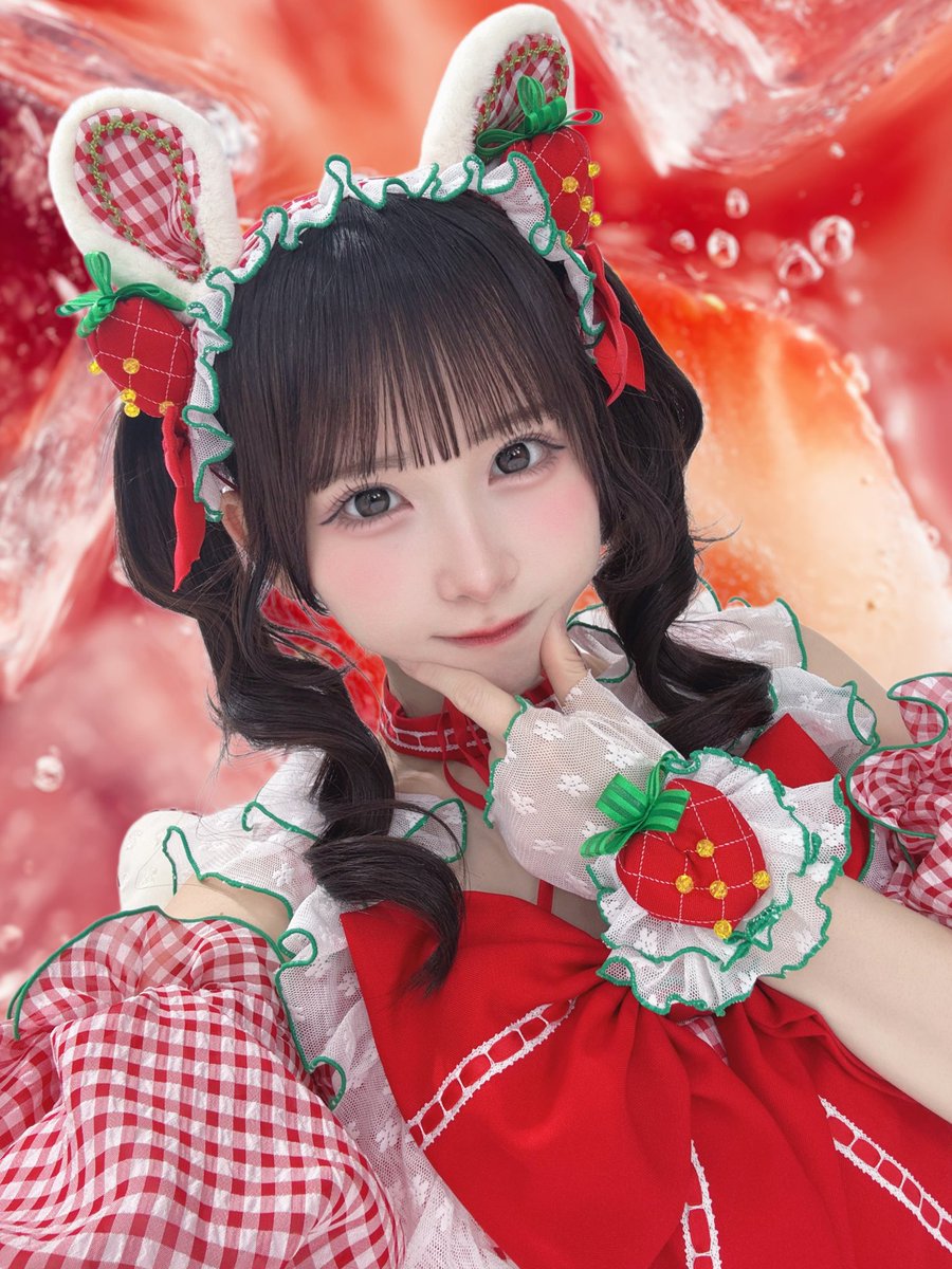 kurihara_mayu's tweet photo. おはようございまゆ🍓 https://t.co/VdsOIzuS7j
