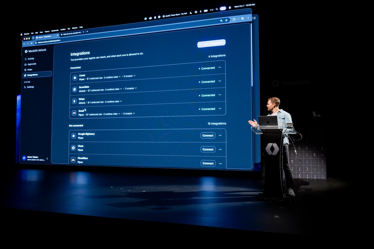 API scopes are too broad to govern agents. Airlock puts policy on top of your integrations, with a governing LLM for…