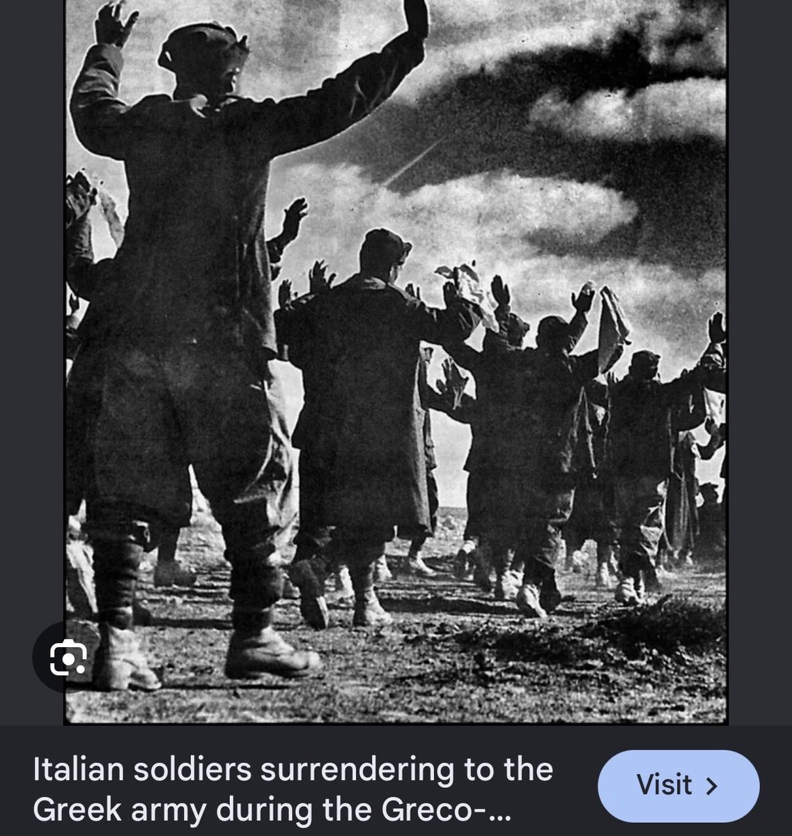 alphacoccus265's tweet photo. @Flvf_Italicvs @Neon_Blu_Moose_ You have random photos. I have actual pictures showing your alpini bitches surrendering like little pussies 🤣🤣🤣 Mr hitler helpaaaa meee https://t.co/VhA5FgVMSe