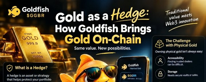 Gold as a Hedge: How Goldfish Brings Gold On-Chain