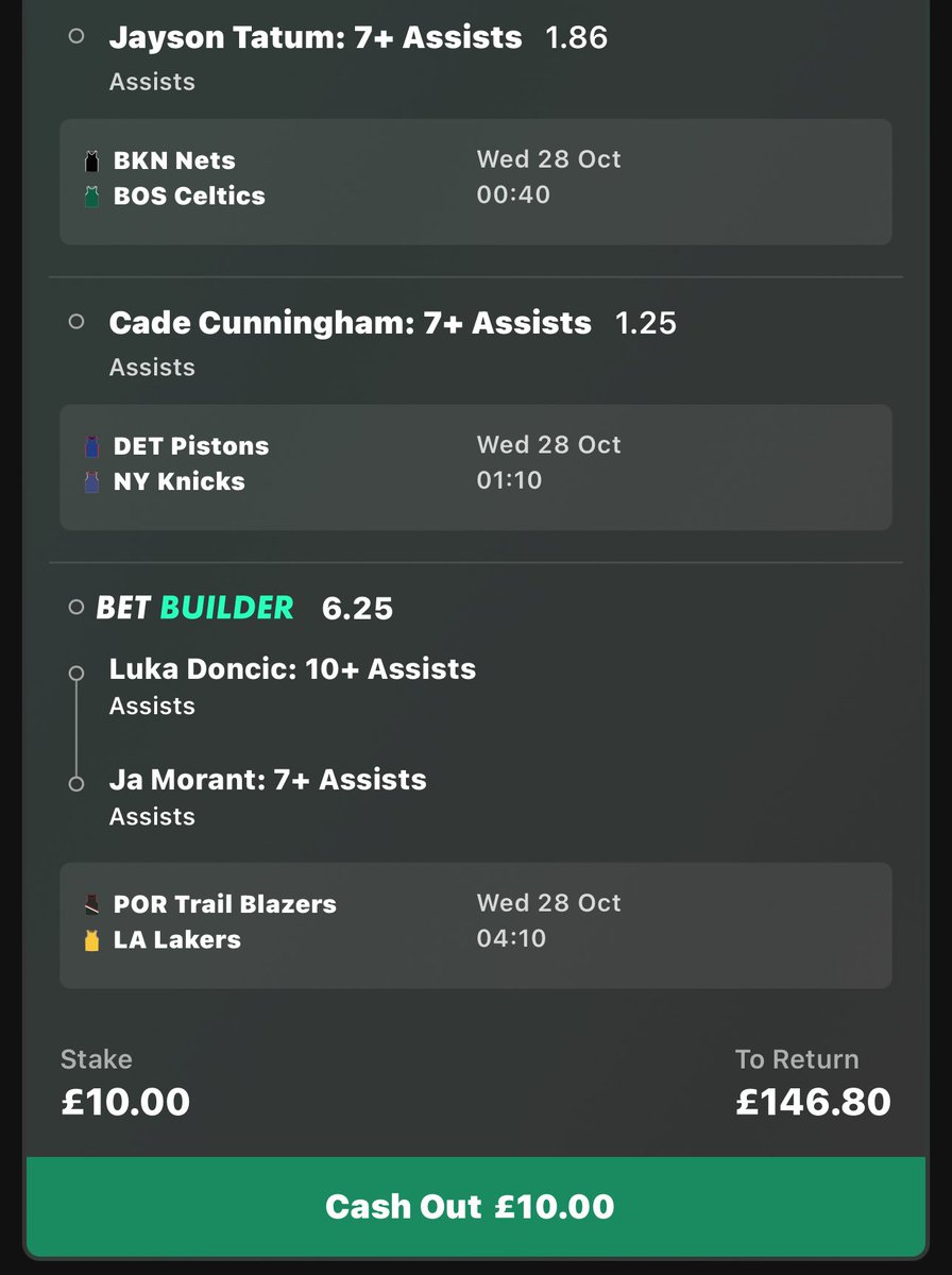 MoneyLineM1's tweet photo. 📊 TOP ASSIST HIT RATE LAST 5

🏀 14.0 (+1300) LONGSHOT

⚡ Discord in bio for banker pick

#NBA https://t.co/RW9yptjhoA