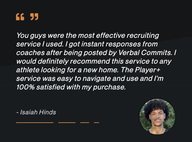 VerbalCommits's tweet photo. Player+ athletes in 2025 were 28x more likely to land a scholarship than athletes without a profile. 

It was 25x in 2024. 

Player+ builds a complete profile and puts it in front of the coaches who make roster decisions. It doesn't buy a ranking, and nothing can. Code PLAYER-X gets 15% off the first year through 10/31. 

https://t.co/1LfWT1HywZ